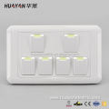 waterproof indoor energy saving squared wall switch